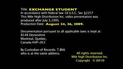 Exchange Student (2010)