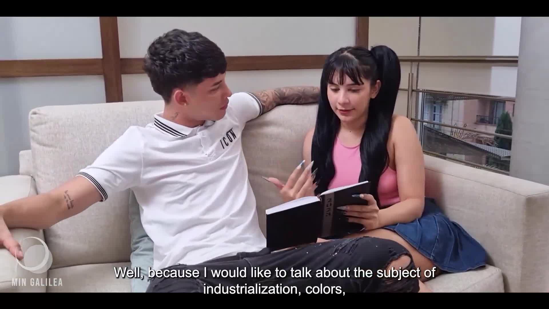 Watch Iban a estudiar pero terminaron follando Porn Video - ePornSup.