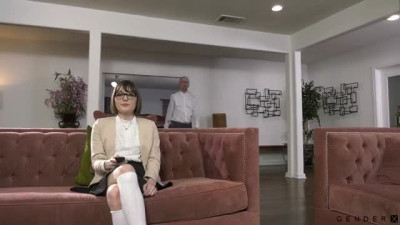 GX - Stepdad fucks his TS Stepdaughter