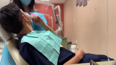 Asian Medical Student Gets A Hard Banging By Her Classmate In Medical Uniform Which Ends In A Cumshot In Her Mouth
